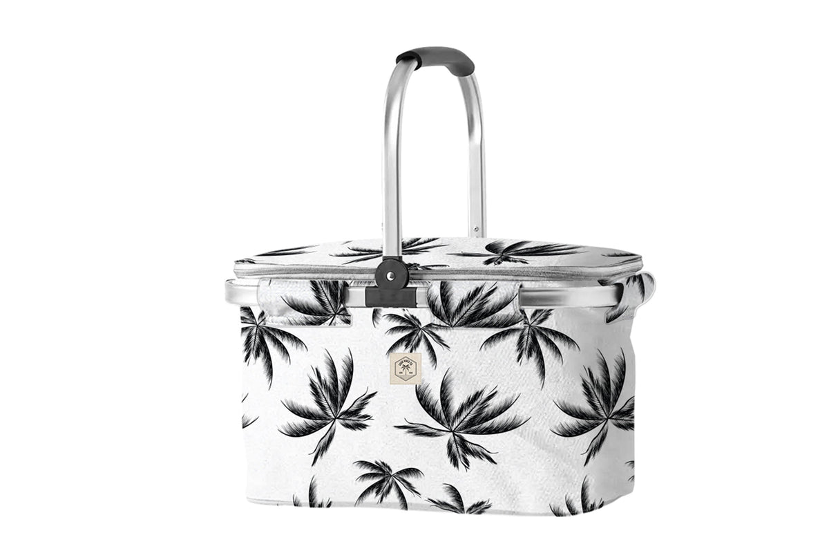 Havana Insulated Market Cooler Bag, Aluminum Frame, Fully Zipped, Collapsible - view 3