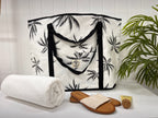 Havana Jumbo Shopping Tote Beach Bag, Dual Handle, Waterproof & Lightweight