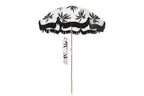 Havana 1.75m Premium 100% Canvas Beach Umbrella, UV50+, Wood Pole, Cotton Tassels, Tilting Mechanism, Sand Screw