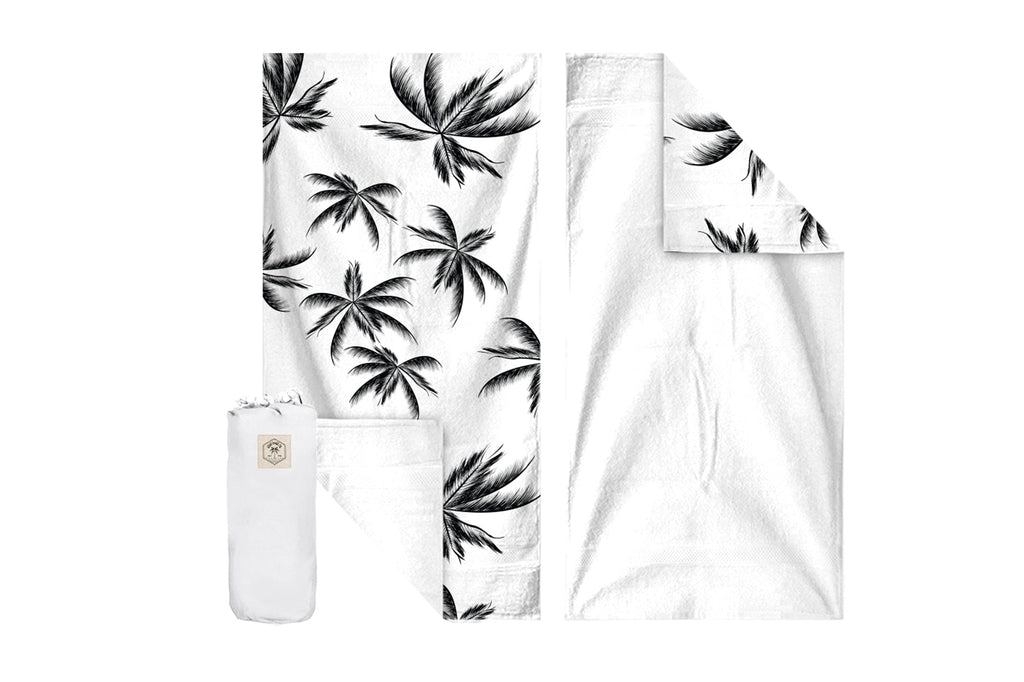 Havana 160cm Premium Waffle Beach Towel with Storage Bag, Double Sided, Eco Friendly, Sand Free, Quick Dry, Ultra Absorbent