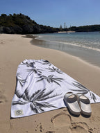 Havana 160cm Premium Waffle Beach Towel with Storage Bag, Double Sided, Eco Friendly, Sand Free, Quick Dry, Ultra Absorbent -
