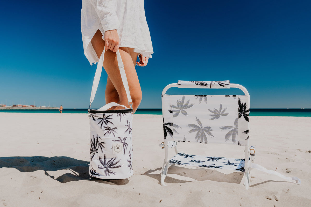 Havana Foldable Beach Chair with Carry Strap, Lightweight & Portable, High Back, Powder Coated Frame - view 2