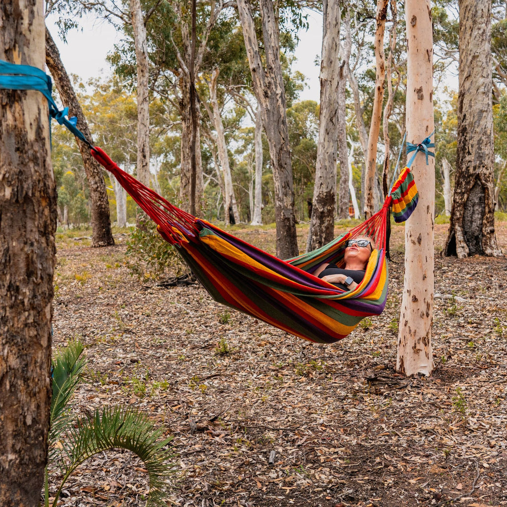 Good Vibes Double Travel Hammock with Carry Nag 200 x 150 cm - view 2
