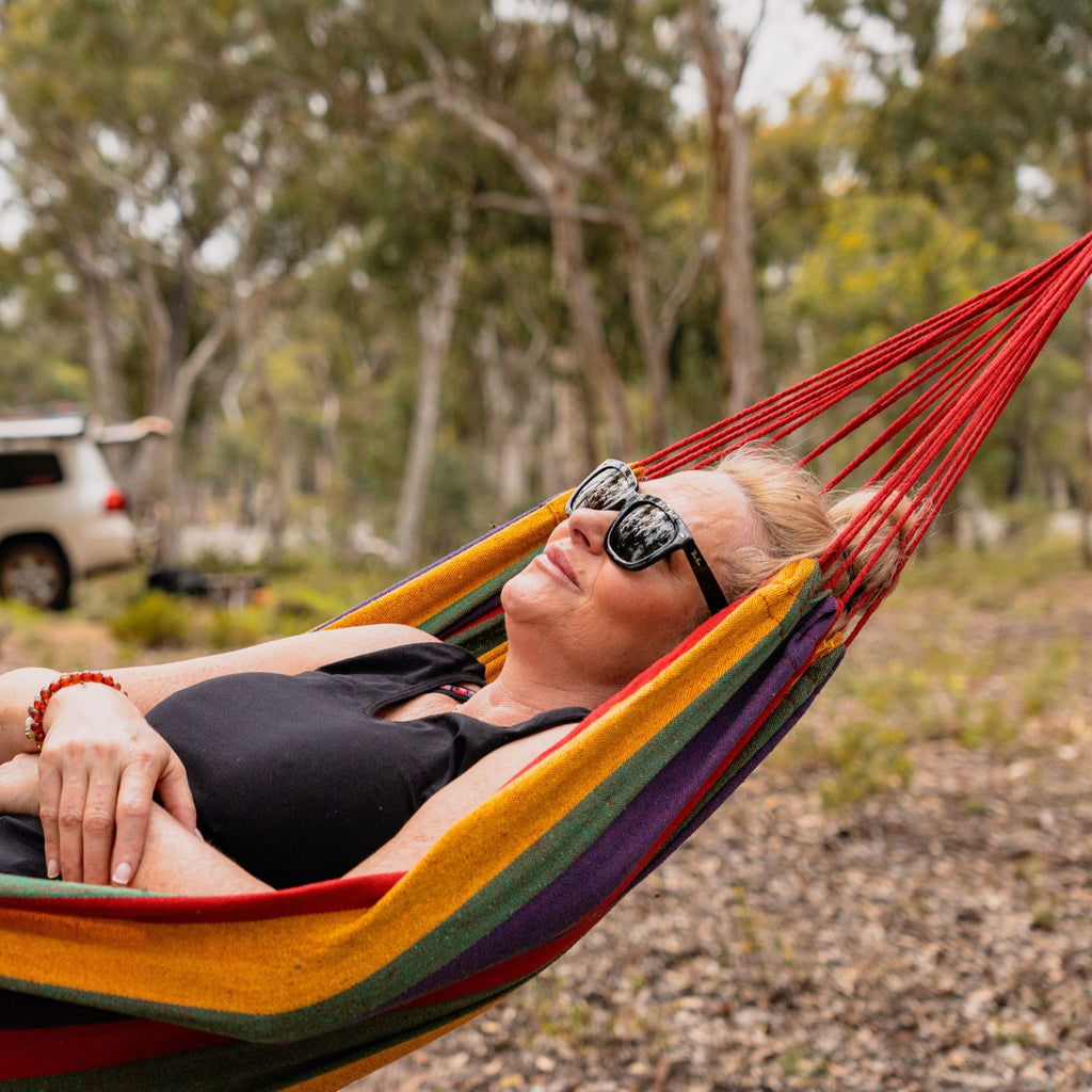 Good Vibes Double Travel Hammock with Carry Nag 200 x 150 cm - view 4