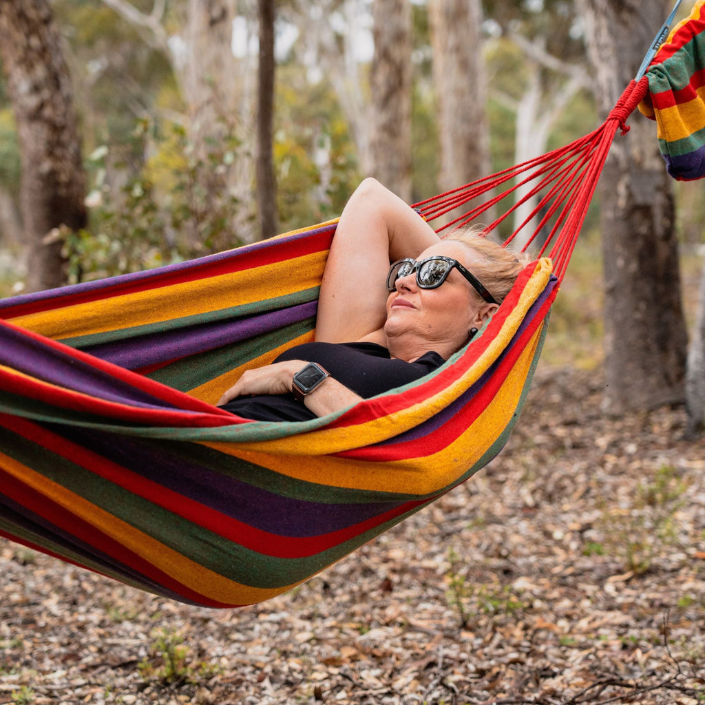 Good Vibes Double Travel Hammock with Carry Nag 200 x 150 cm - view 5