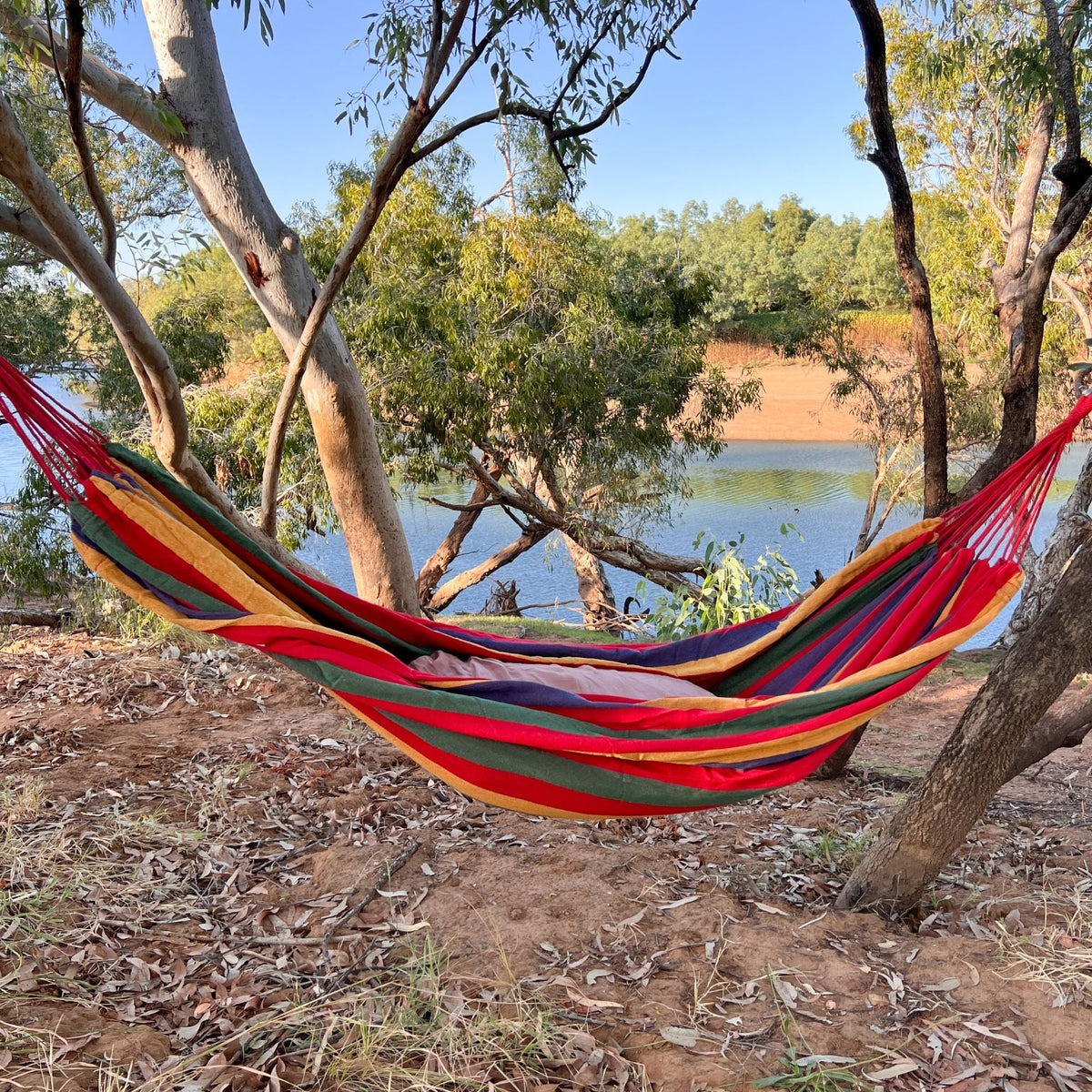 Good Vibes Double Travel Hammock with Carry Nag 200 x 150 cm - view 9