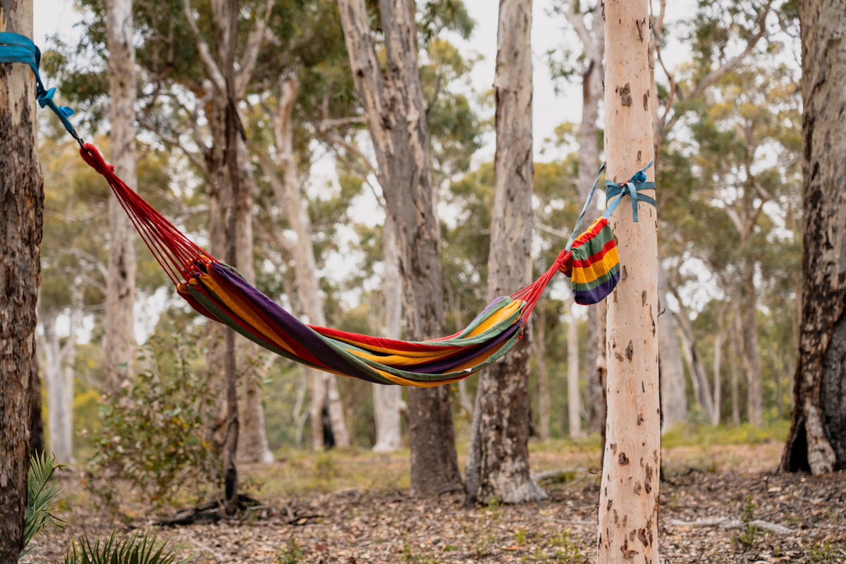 Good Vibes Double Travel Hammock with Carry Nag 200 x 150 cm - view 15