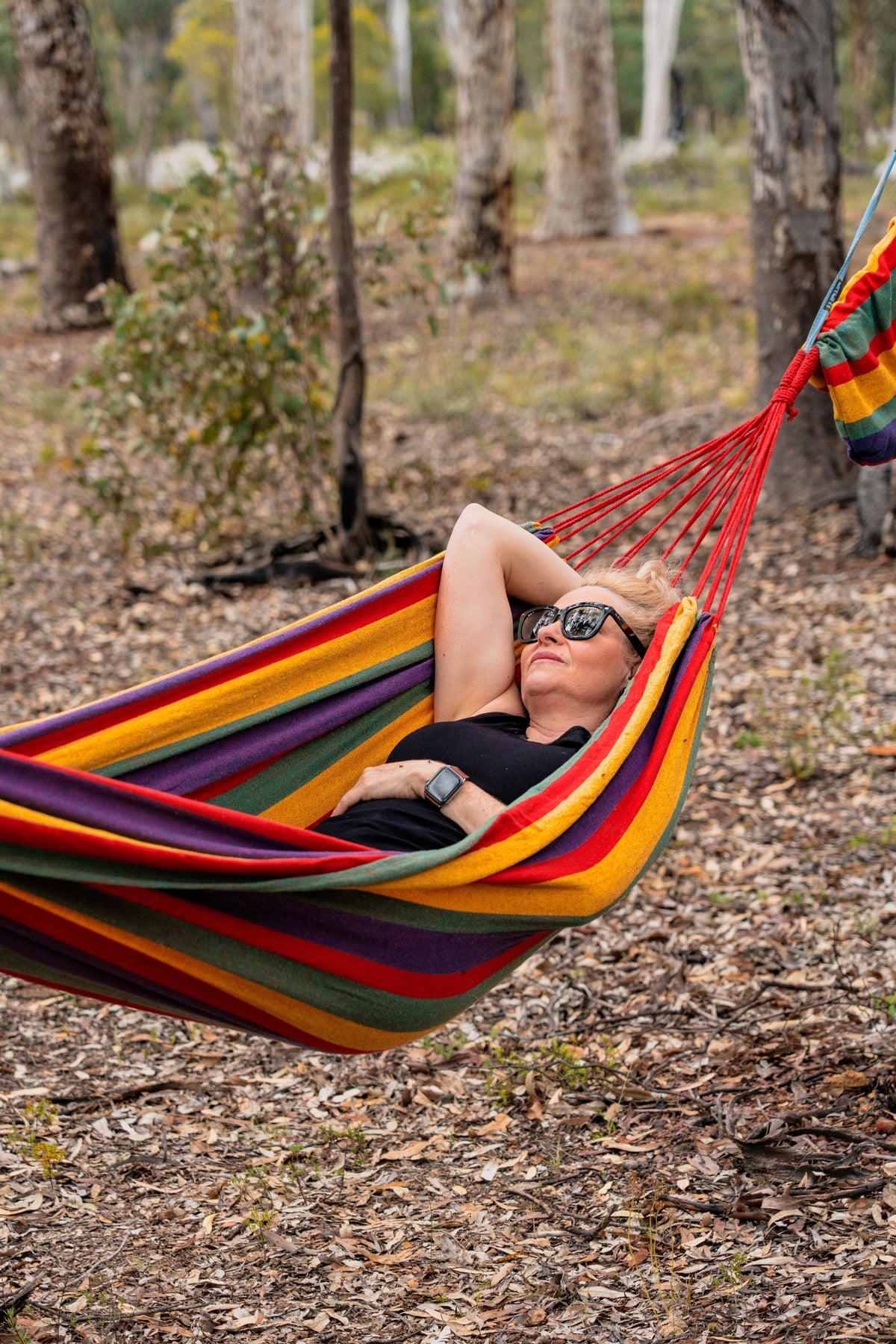 Good Vibes Double Travel Hammock with Carry Nag 200 x 150 cm - view 14