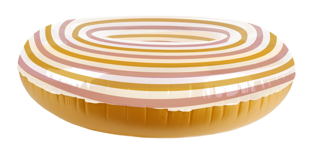 Stripe Inflatable Swim Ring Extra Large Heavy Duty PVC 108cm - view 4