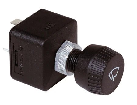 VETUS Three-position rotary switch for windscreen wipers (OFF - 1 - 2) HDMSW
