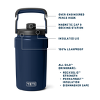 Silo Half Gallon (1.9 L) Jug with Chug Cap - Navy