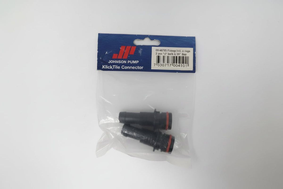09-46783 SPX Johnson Aquajet Pump 1/2" Hose Fittings & 3/8" BSP