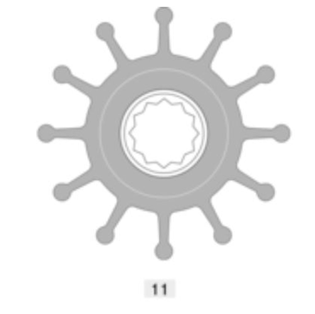 09-812B-1 Johnson Impeller Neoprene - view 4