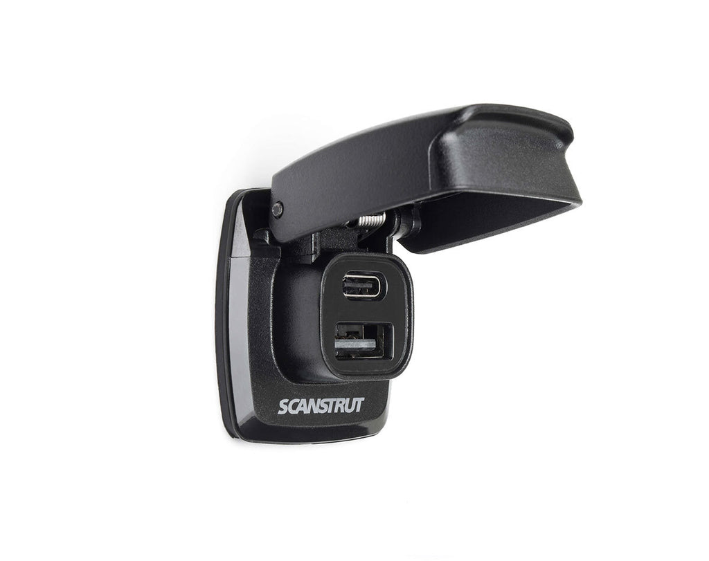 ScanStrut Flip Pro Dual USB Socket