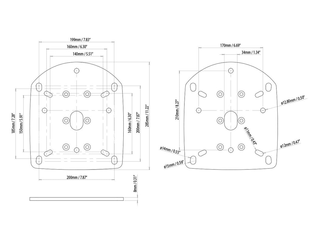 Open Array Plate 1 for Modular DTP Sys - view 2
