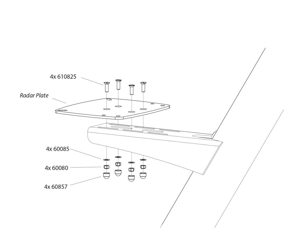Radome Plate 2 for Modular DTP Sys - view 3