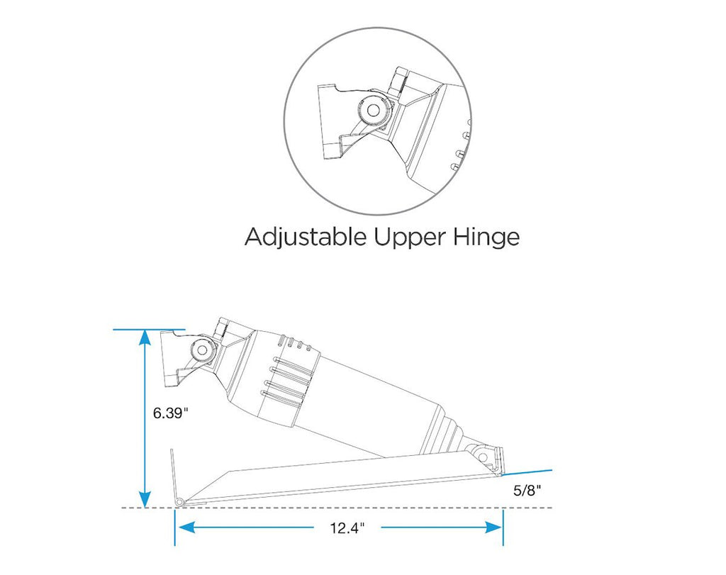 BOLT Electric Actuator (Adj Hinge) Std - view 2