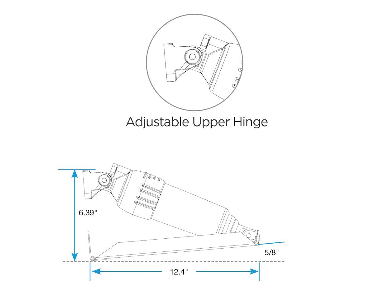 BOLT Electric Actuator (Adj Hinge) Std - view 2