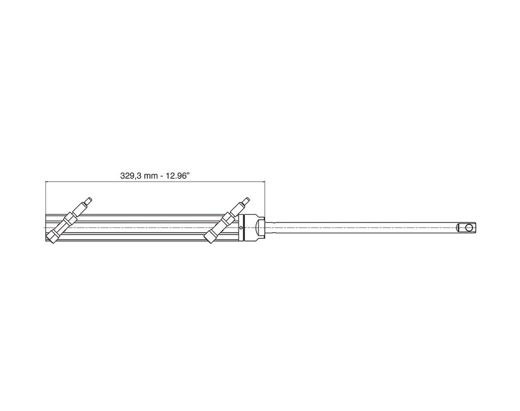 HYCO 150hp Side Steering Kit Exc. Hose (*) - view 3