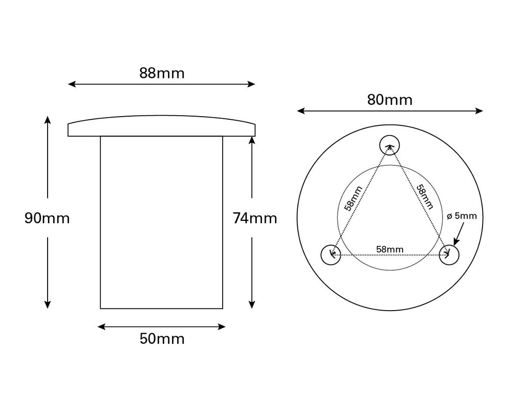 Deck Filler Lockable w/Key S/S Fuel 50mm - view 3