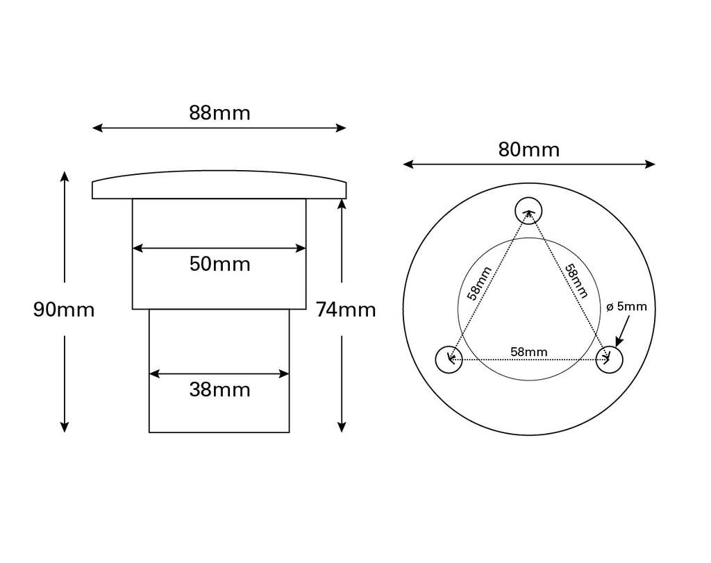 Filler Deck Lockable S/S Fuel NEW - view 2