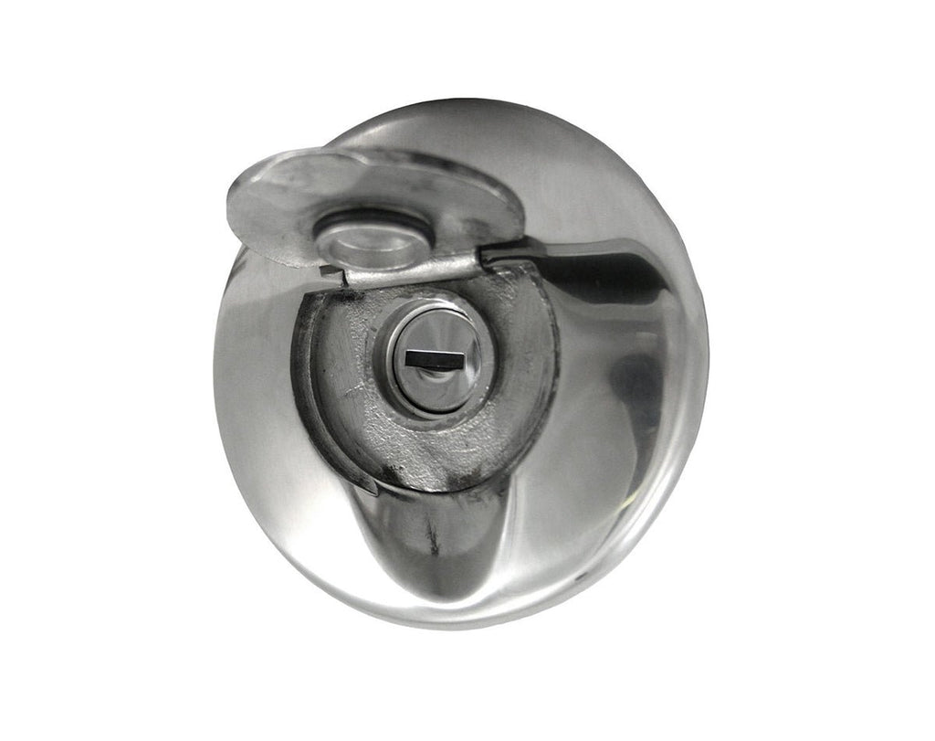 Deck Filler Angled Lockable S/S Fuel 38mm - view 3