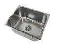 Sink S/S Rectangle O/A 298x238x150mm