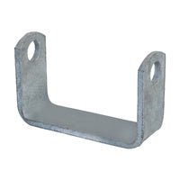 Boat Trailer Galvanized Roller Bracket 130x17mm