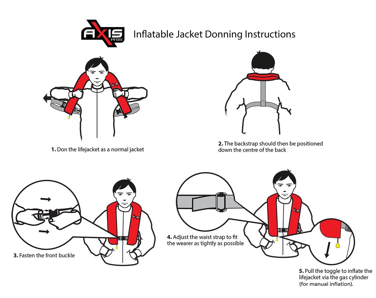 Pacific 150 Manual Inflatable - Red - view 3