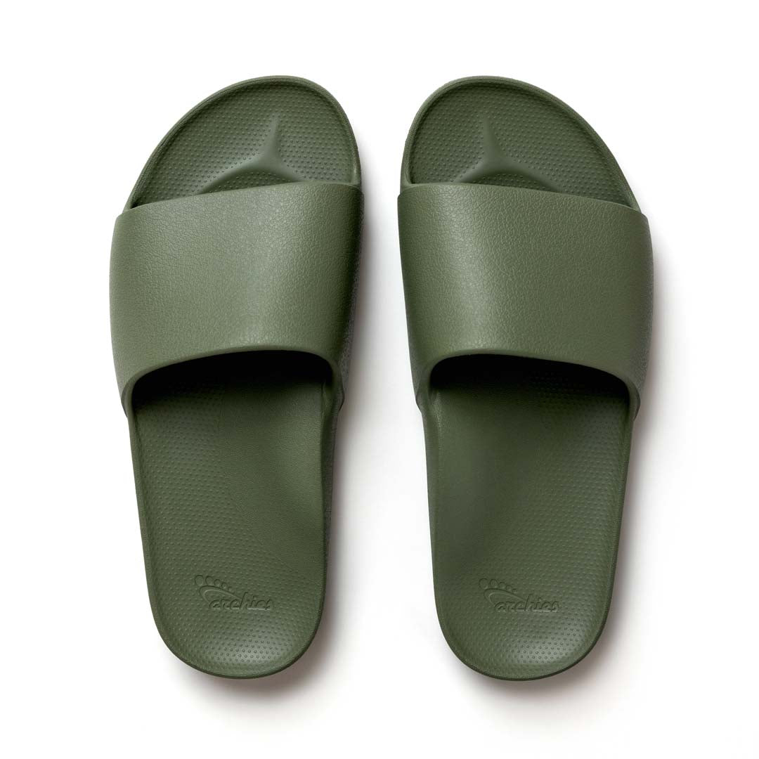 Archies Arch Support Slides - Classic - Olive