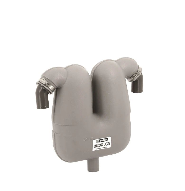 VETUS Exhaust gas separator with Ø 50 mm rotating connections and Ø 38 mm drain LGS5038