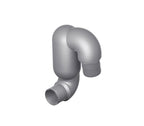 VETUS Exhaust gooseneck type LT7575, with inlet Ø 75 mm and outlet Ø 75 mm  LT7575