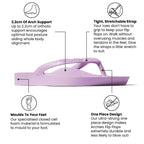 Archies Arch Support Thongs - Classic - Lilac