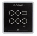 VETUS V-CAN monitoring panel E-DRIVE systems, aluminium, black MPE1MBV