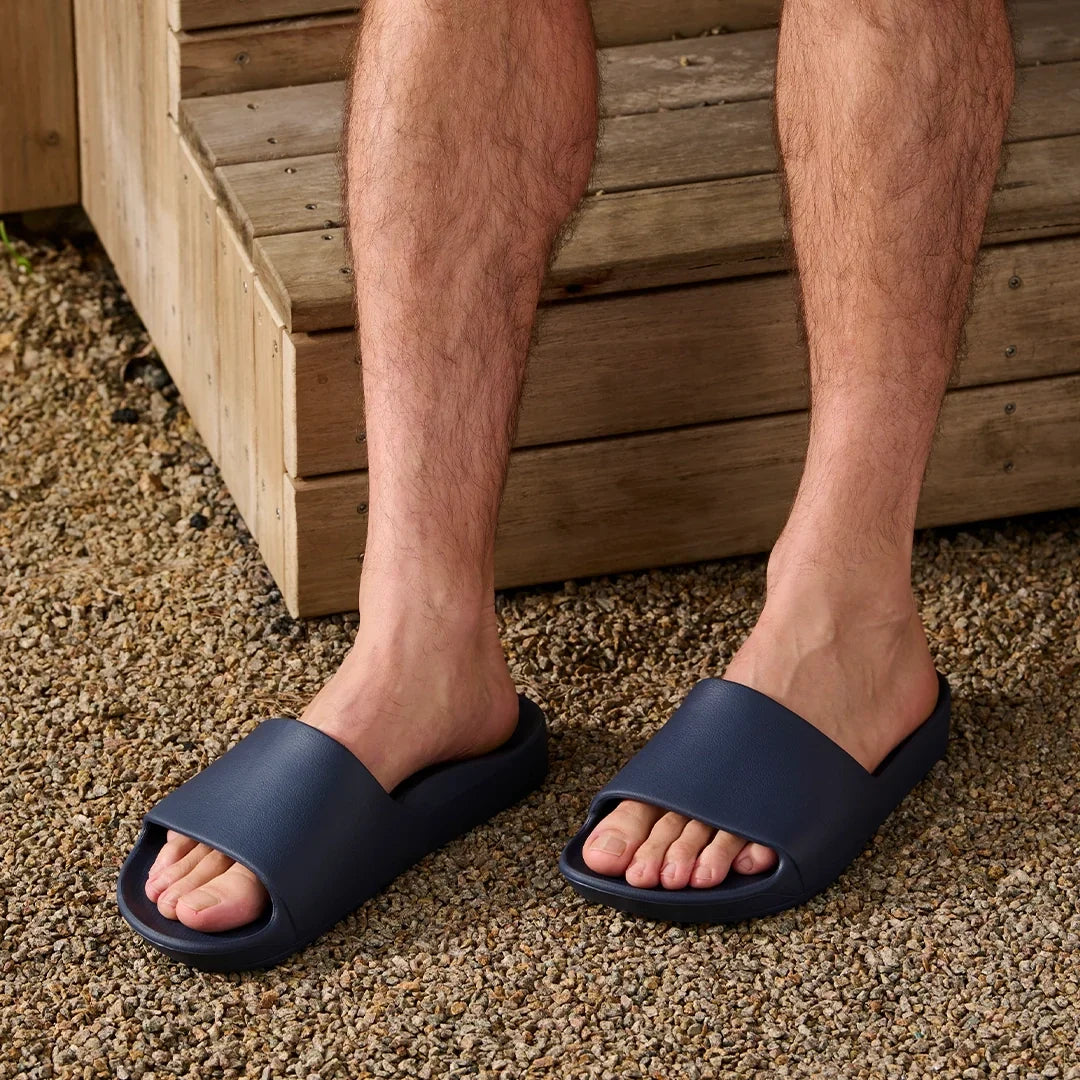 Archies Arch Support Slides - Classic - Navy