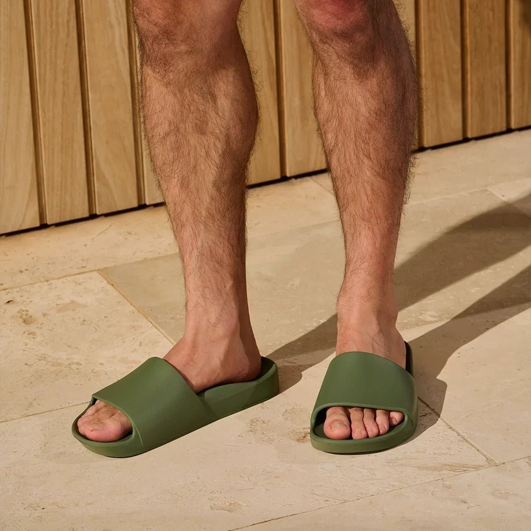 Archies Arch Support Slides - Classic - Olive