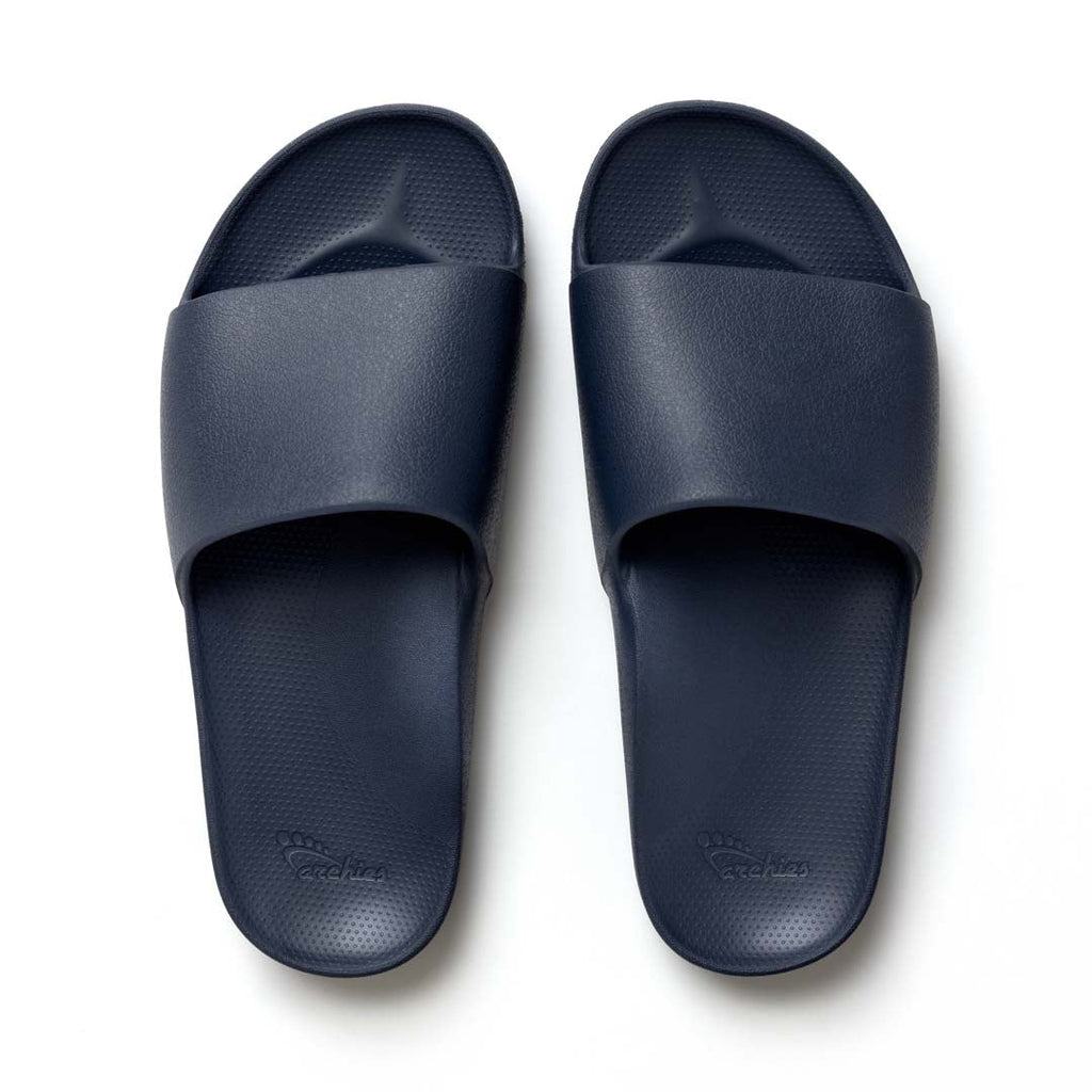 Archies Arch Support Slides - Classic - Navy