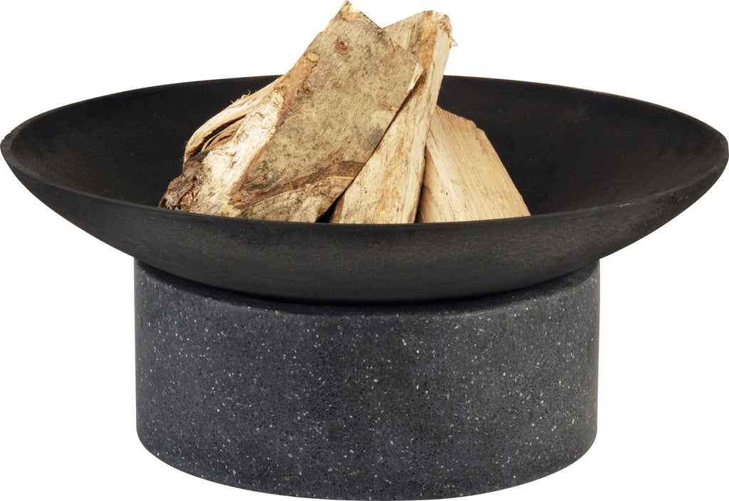 Ignite Heavy-duty Granito Round Stone Base Fire Pit/Planter with 59cm Bowl - view 6