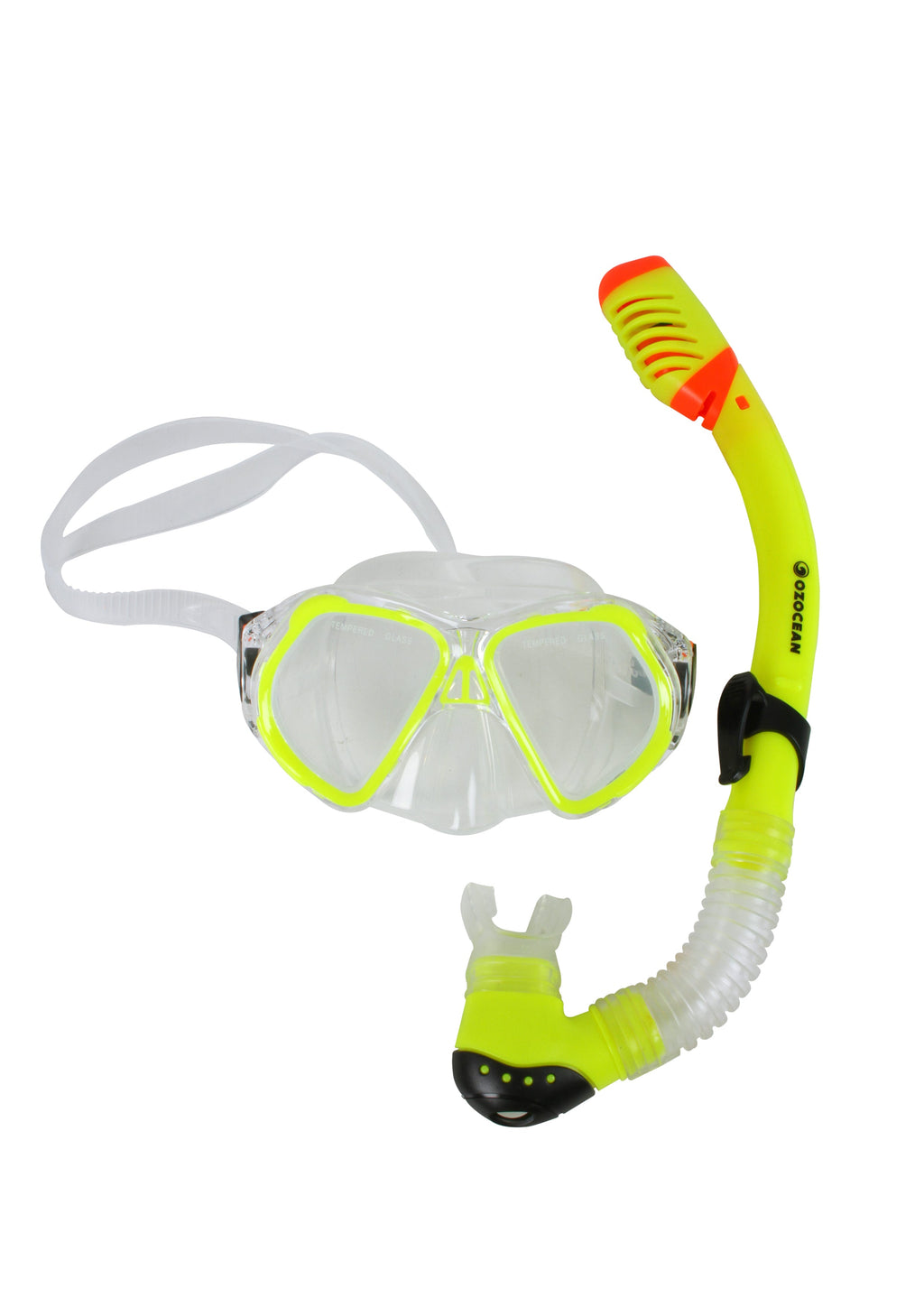 Ningaloo Kids Silicon Mask and Snorkel Set - Blue or Yellow - view 2