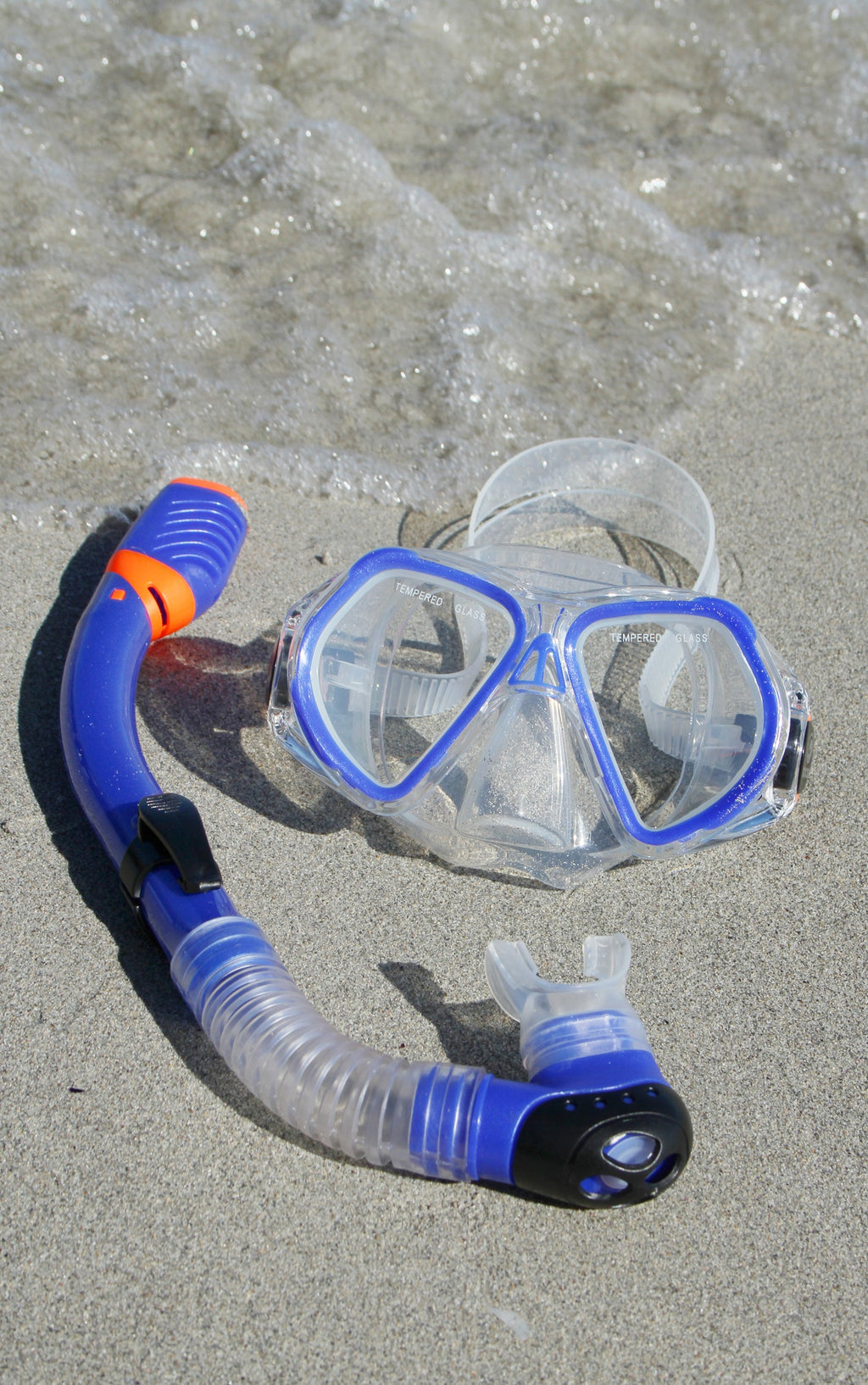 Ningaloo Kids Silicon Mask and Snorkel Set - Blue or Yellow - view 3