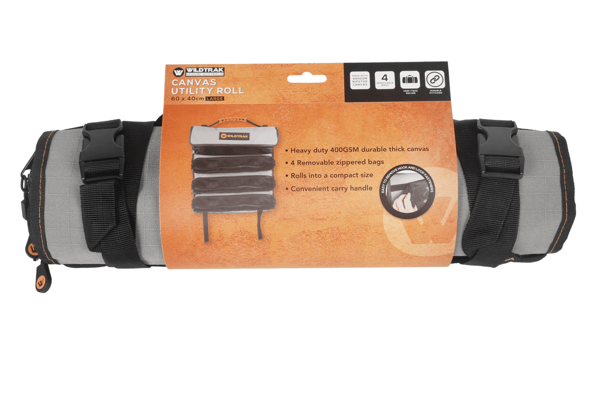 Wildtrak Large Heavy-duty 400GSM Ripstop Canvas Utility Roll 60x40cm - view 23