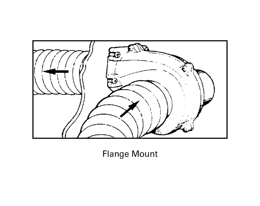Blower -Flange 75mm 24v - view 3