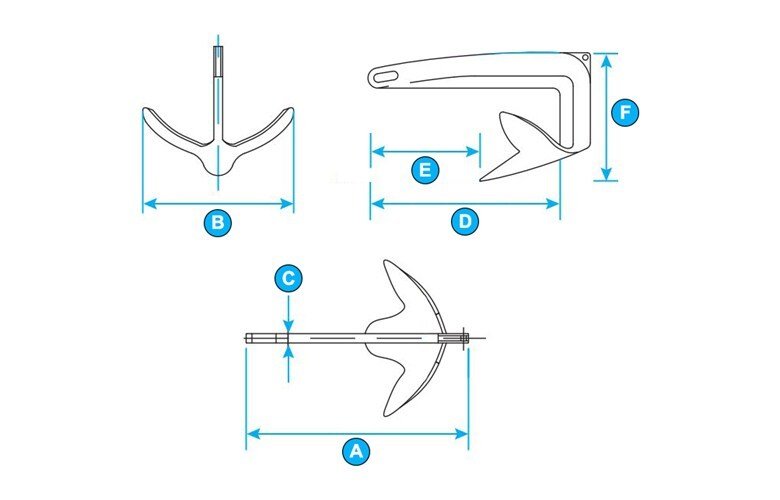 Anchor Claw S/S 15KG/33LB - view 2