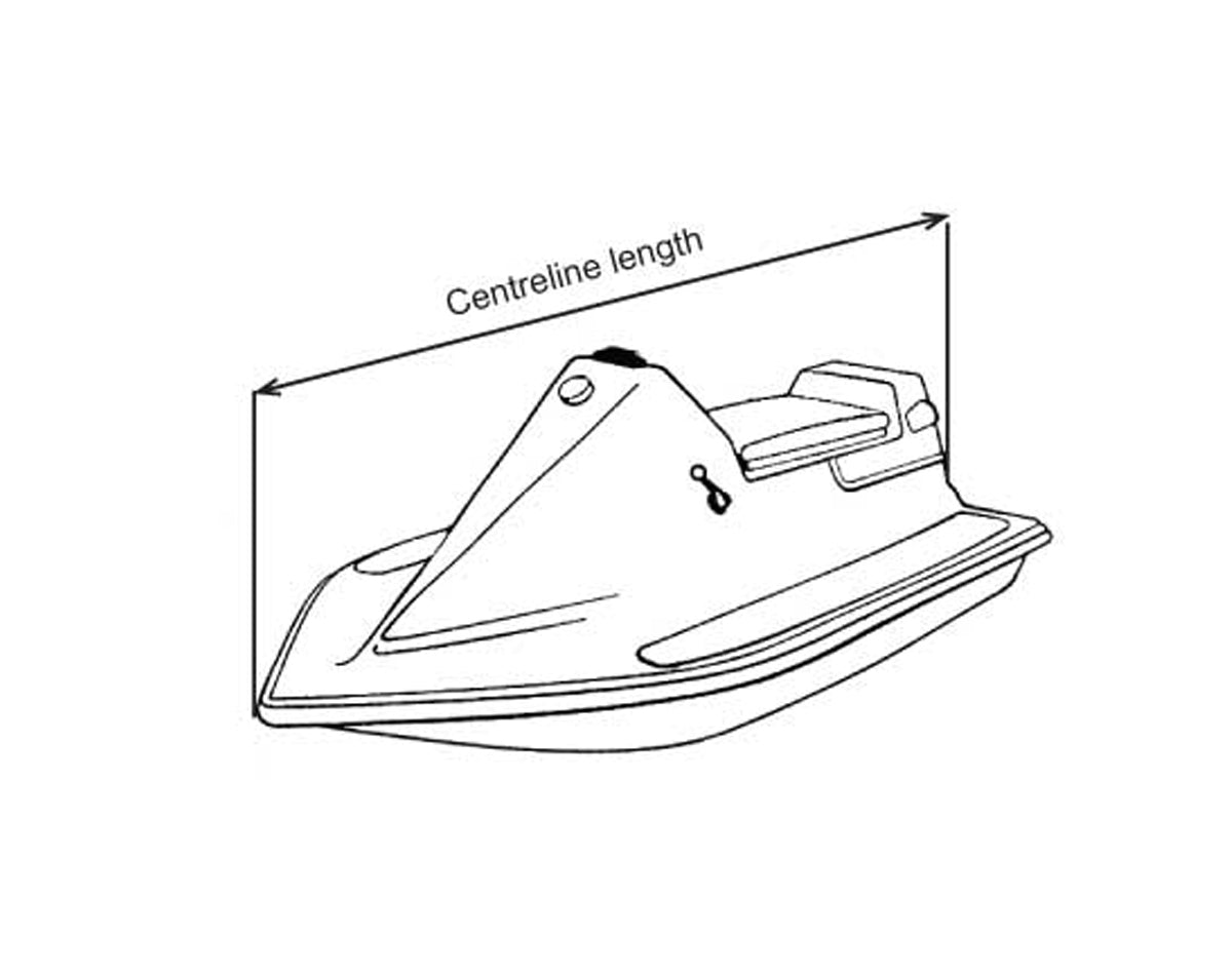 OceanSouth Jet Ski Cover 3.4 - 3.7m - view 2