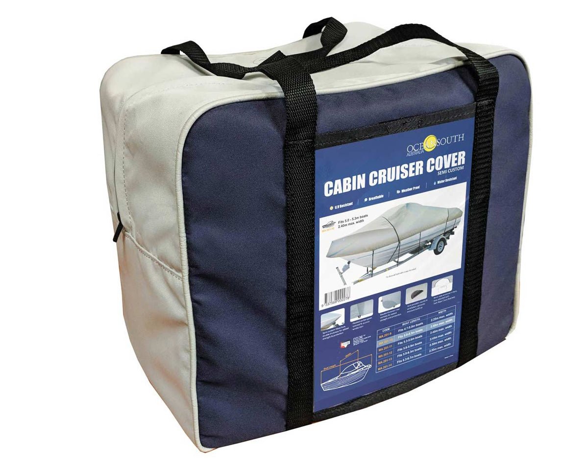 OceanSouth Cabin Cruiser Storage & Towing Cover 5.9m - 6.3m - view 7