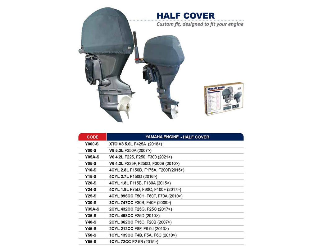 OceanSouth Yam Half Cover XTO V8 5.6L (F425A) - view 2
