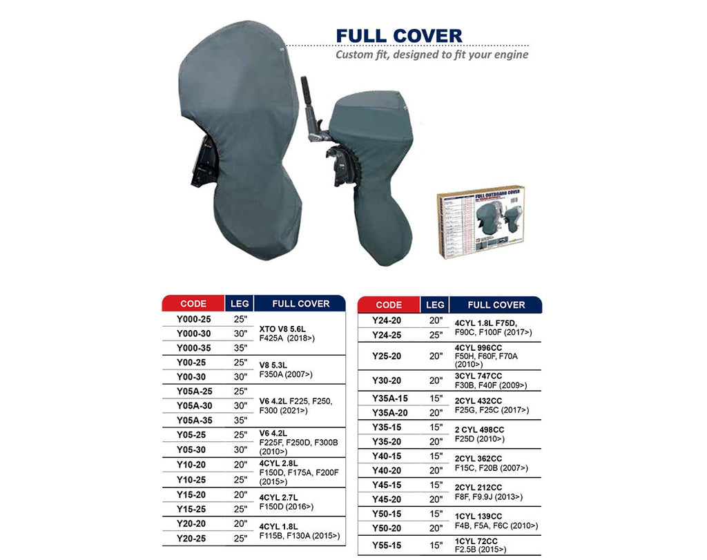 OceanSouth Yam Full Cover XTO V8 5.6L (F425A) 35 Leg - view 3