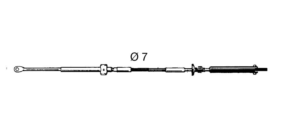 Control Cable C14 BRP 79+ 9ft (2.75m) - view 2