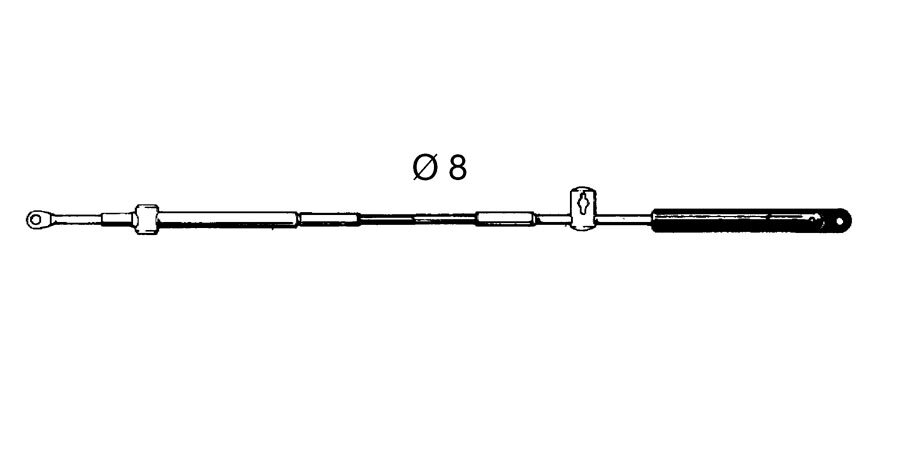 Control Cable MACH5 MERC 22ft (6.72m) - view 3