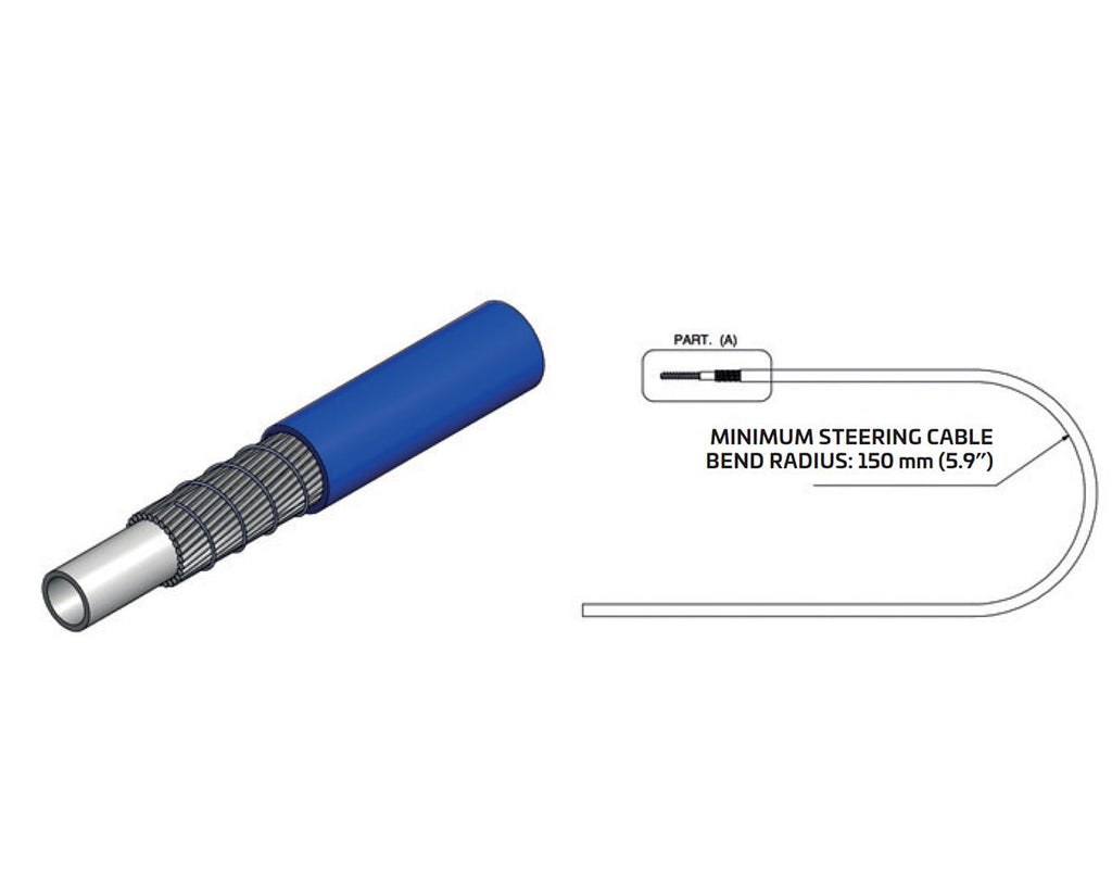 Steering Cable M90 MACH 10ft 3.05m - view 3